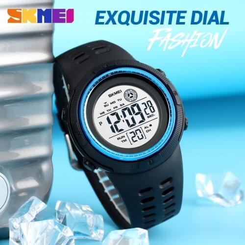 SKMEI Outdoor Sport Watch 50M Waterproof Digital Dual Time Watch Men Fashion Led Light Wrist Watch Mens Clock Reloj Hombre 1773