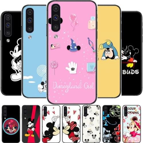 Disney Phone cover hull For SamSung Galaxy S8 S9 S10E S20 S21 S5 S30 Plus S20 fe 5G Lite Ultra black soft case