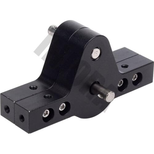 1PCS Black Metal Transfer Case Gearbox D90 for 1:10 RC Rock Crawler Axial SCX10 D90