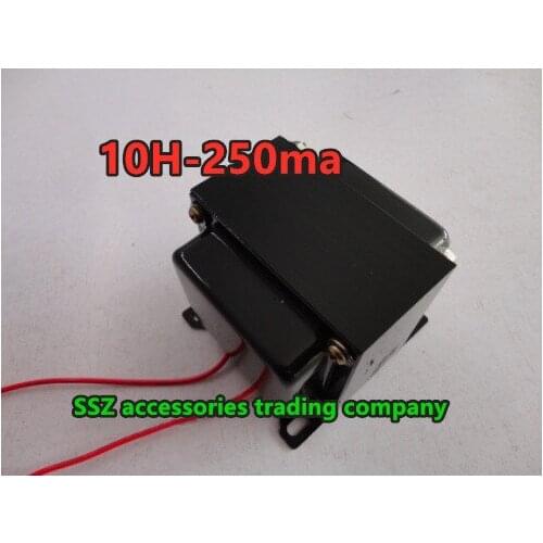 10H-250ma inductance tube tube choke coil choke tube tube tube transformer 76*40 full copper