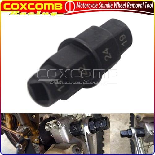 Motorcycle Front Rear Wheel Axles Drive Disassembly Tool For Honda Kawasaki Suzuki Yamaha Buell BMW Driver Removal Tool