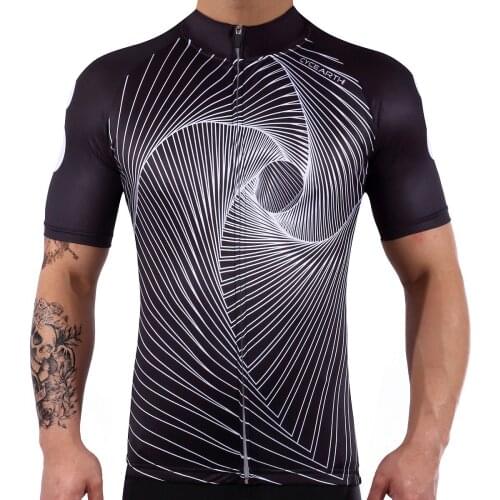 CYCEARTH Summer New Team Tops Cycling Jersey Mtb Shirt Mens Short Bicycle Clothing Ropa Ciclismo Breathable Bike Wear Clothes