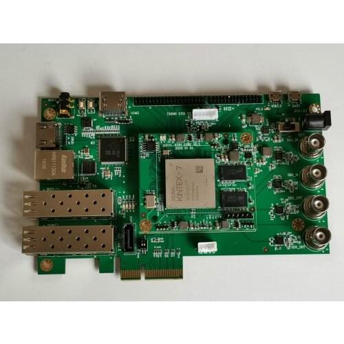 For XILINX K7 FPGA Development Board 3G 6G SDi PCIe SFP Optical Fiber LVDS HDMI Video Board
