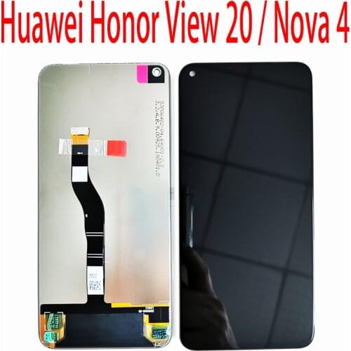 New 100% Original For Huawei Honor V20 PCT-AL10 PCT-L29/ For Honor View 20/nova 4 LCD DIsplay +Touch Screen Digitizer Assembly