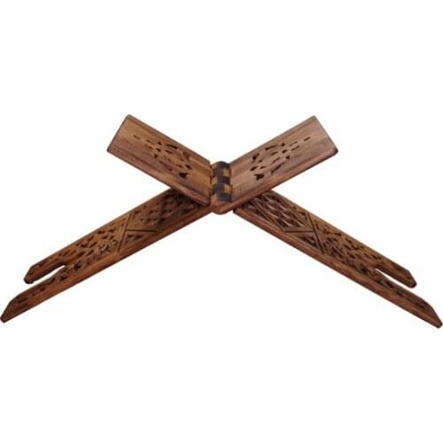 New Modern Omca Wood Lectern Perforated Carved Outsize Size Solid Wood coffe table table basse