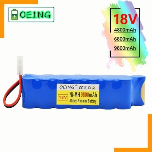 OEING 9800mAh for Rowenta 18V Ni MH Battery pack CD vacuum cleaner RH8771 or Tefal Cyclone Extreme Vacuum Cleaner cell P102