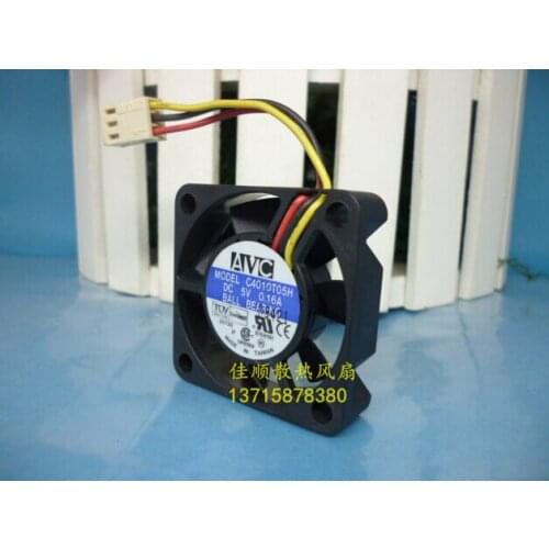 The original AVC C4010T05H 40*40*10 5V 0.16A 3 line ball fan