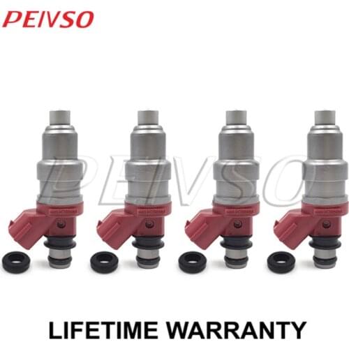 4x 23250-74130 Renovation fuel injector for TOYOTA JP MARK 2 92~96 CHASER 92~96 CROWN COMFORT 1995 CURREN 94~98 1.8L 4SFE