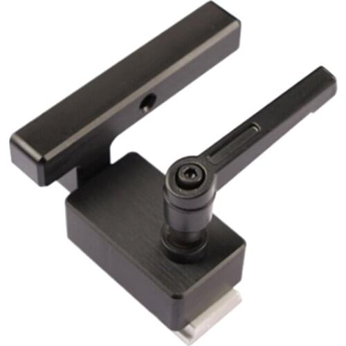 ZD T Slot Miter Track Stopper Chute Limit Flip Manual Woodworking DIY Tool