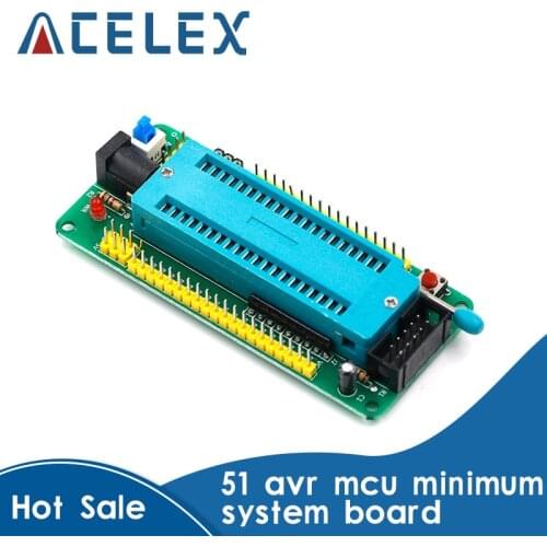 51 avr mcu minimum system board development board learning board stc minimum system board microcontroller programmer