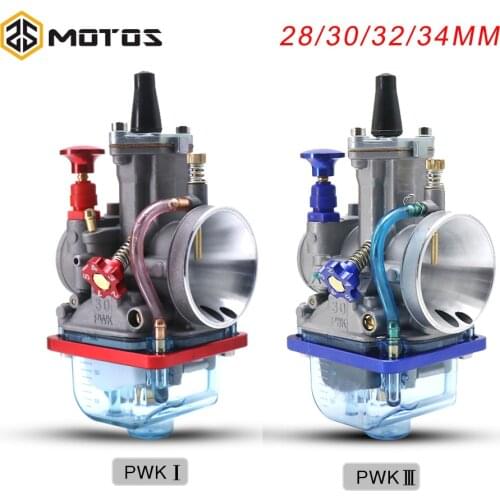 ZS MOTOS Motorcycle For Keihin Pwk Carburetor Carburador 28 30 32 34 mm High Speed Refueling 4T PWK Carb Fit 4T 50cc to 300cc