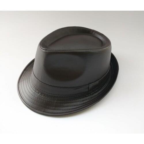 2020 Men Real Genuine Sheepskin Leather Cowboy Hats Fashion New Style Real Natural Leather Cap Hat Sale Real Sheep Leather Caps