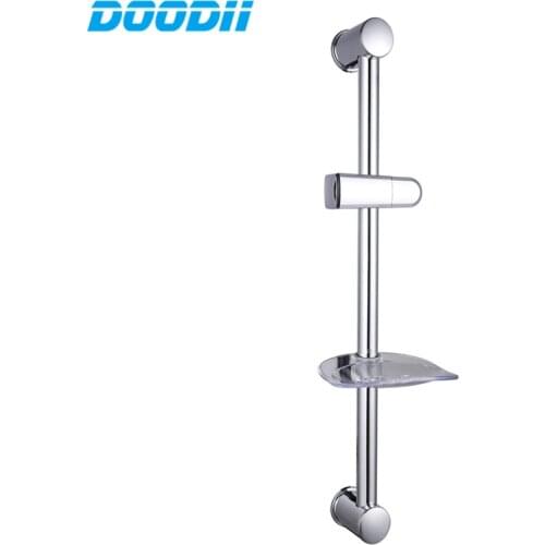Stainless Steel Shower lifting bar extension pipe sliding bar shower lengthen tube bathroom accessories Storage Rack Holder