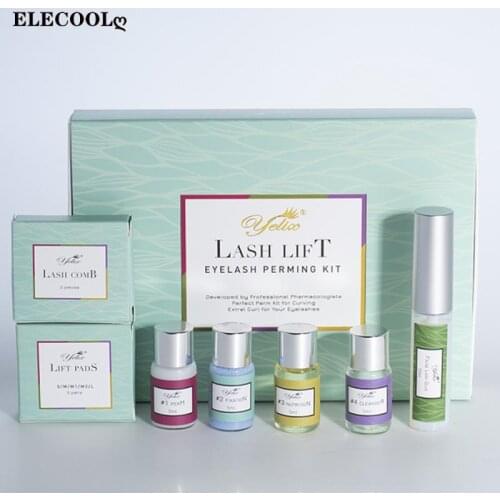 ELECOOL New Upgrade Version Lifting Kit Eyelash Lifting Set Full Professional Eyelash Makeup For Eyelash Growth
