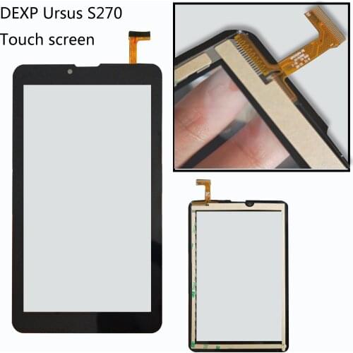 New Touch Screen For Dexp Ursus S270 3G dp070394-f2 DP070394-S1 Touch screen digitizer panel Glass Sensor Repair Free Shipping