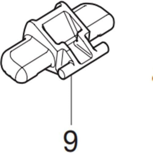 Lock lever for Makita BKP140 BKP180 BSS501 CC300D CC301D DHS630 HS300D BCS550 BHS630 BSS500 BSS611 DSS501 DSS611
