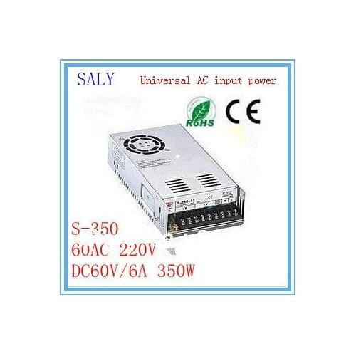 S-350-60 AC220V-DC60V/6A 350W led switching power supply