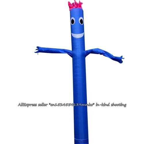 Air Dancer Sky Dancer Inflatable Tube Dance Puppet Wind Flying 10ft For 12inch Blower (Blue)