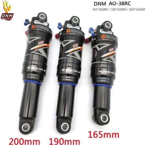 DNM AO-38RC/36RC Bike Air Rear Shock With Lock 165/190/200mm MTB Downhill Bike Coil Rear Shock for gallbladder soft tailed frame