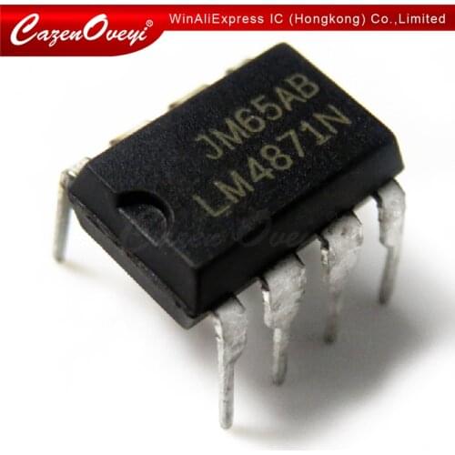 1pcs/lot LM4871N LM4871 DIP-8 In Stock