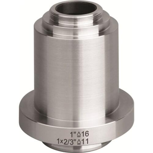1X Adapter Camera TV C-Mount Adaptor Compatiable for Leica Microscopes