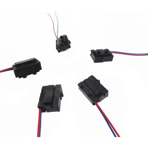 5pcs Right 3BD 998 786 Top Drive Link Car Door Lock Micro Switch Wire Pipe Plug For VW Passt B5 A6 Bora Polo Golf MK4 3BD998786