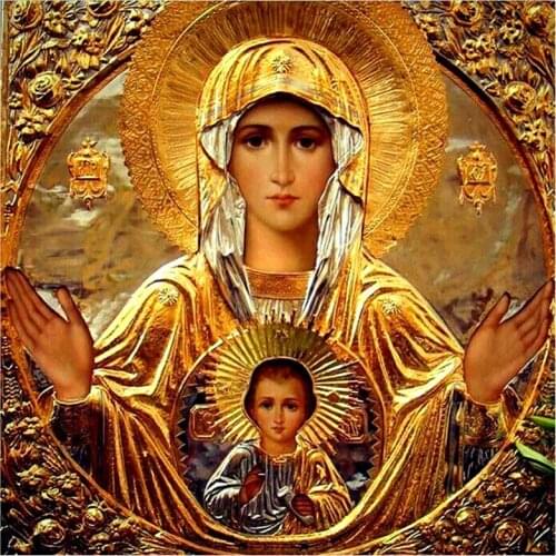 Diamond Embroidery Religion Picture of Rhinestones ,Diamond Mosaic Orthodox Serise Needlework,Diamond Painting Handicraft Gifts