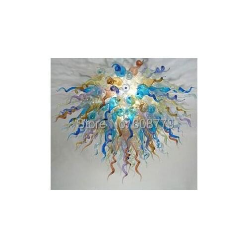Free Shipping New Arrival Murano Colored Glass Chandelier