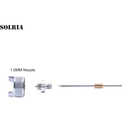 H-2000 HVLP Nozzle Air Paint Spray Guns 0.8MM/1.0MM Nozzle for Wall /car Painting Model /cake Making Lothing Spray Maps