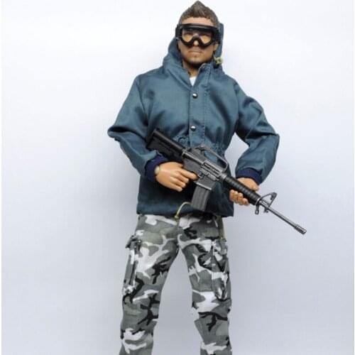 1/6 sacle Male DML Modern US Special Forces Jacket Casual Windbreaker Sweater Jacket Trousers Set for 12 inches Body Figures