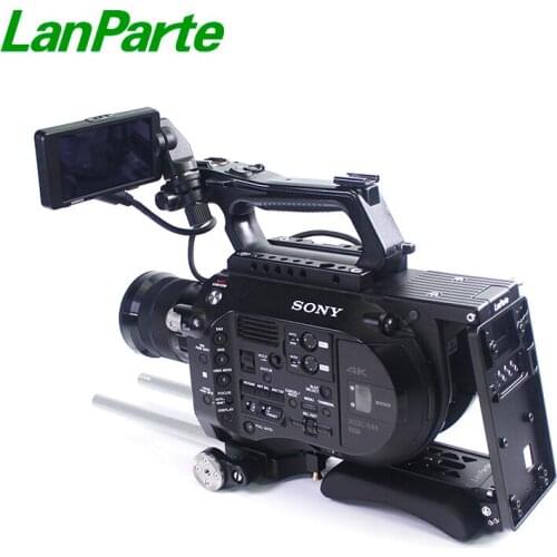 LanParte FS7 shoulder rig kit Ultra Lightweight FS7 Camera Basic Cage Rig for Sony