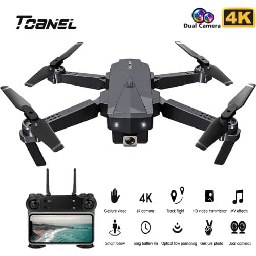 SG107 Mini Drone 4K HD WIFI 1080P FPV Camera 2.4GHZ Quadcopter Optical Flow Camera Gesture Shooting Remote Control Dron VS E58
