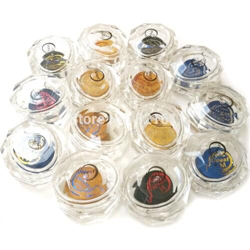 Xmlivet 6pcs/lot Nicest billiard pool cue tips 14mm pigskin cue tip in S/M/H 3colors optional Billiards accessories