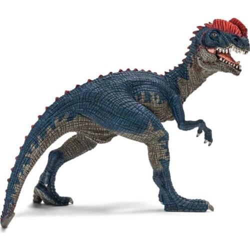 New 4inch 14567 Jurassicings Parks Dilophosaurus Dinosaur Toys Model Double Crested Lizard PVC Action Figure Toy Gift For Kids