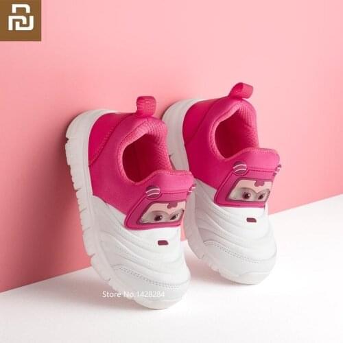 New youpin Lightweight Childrens Super Flying Functional Shoes Flashing lightshoes Function shoes child baby sports shoes