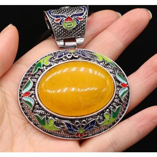 New Style Natural Shell Alloy Necklace Drill Egg-Shaped Pendant Leather Cord 2MM Charms For Elegant Women Love Romantic Gift