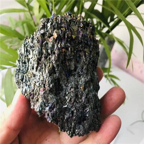 300-900g Stunning Rough Rainbow Carborundum Silicon Carbide Mineral Specimen