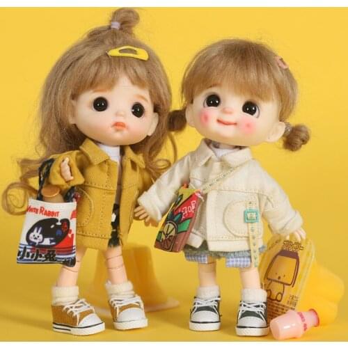 Ob11 Baby clothes Snack bag cross-body bag Molly baby clothes Round sister head 1\8 1\12 BJD accessories