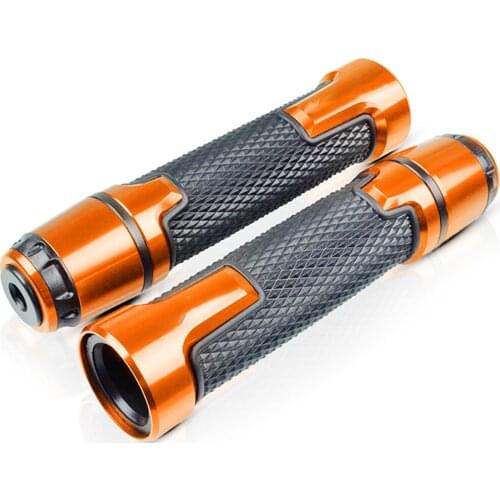 For 125/200/250/390/690/790 Motorcycle Universal 7/8"22mm Aluminum Handlebar Grips With Ends Handle Caps Hand Bar Plugs