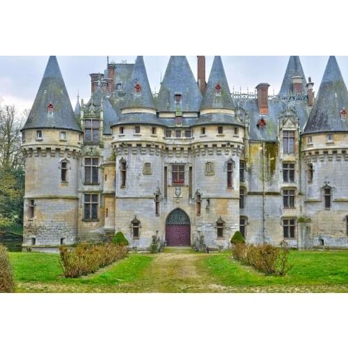 VinylBDS High Quality Photography European Retro Building Background No Wrinkles Fond Studio Photo