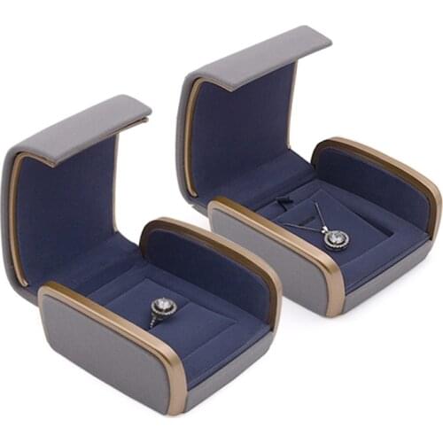 Highend Quality Jewelry Package Box Big Size Wedding Ring Pendant Necklace Watch Brooch Jewellery Organizer Storage Gift Case