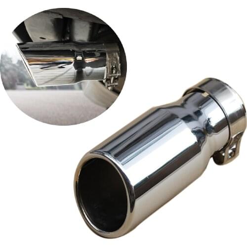 Tail Muffler Silencer Exhaust End Pipe Cover Fit For Jeep wrangler 2007-2016 Accessories Chrome Steel Part