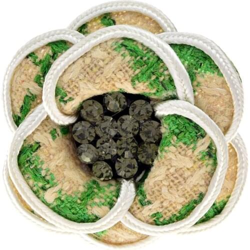 CINDY XIANG Luxury Broche Big Camellia Brooches For Women Weddings Scarf Shirt Coat Fabric Cloth Pins Brooch Jewelry Accessories