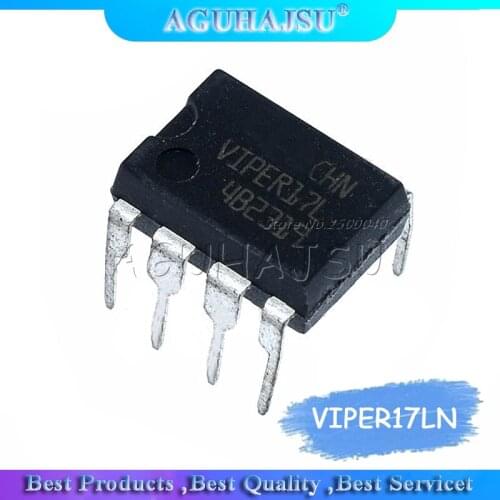 10pcs/lot VIPER17LN VIPER17L VIPER17H VIPER17 DIP-8