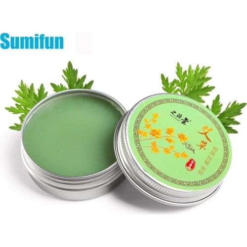 20g Sumifun 100% Original Anti-Mosquito Warmwood Herbal Ointment Cooling Oil Refresh Anti Motion Itching Cold Cough Cream P0088