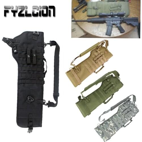 4 Colour Tactical Rifle Shotgun Scabbard Holster Military Army Gun Bags Assault Shotgun Rifle Long Gun Hunting Army Pouch Case