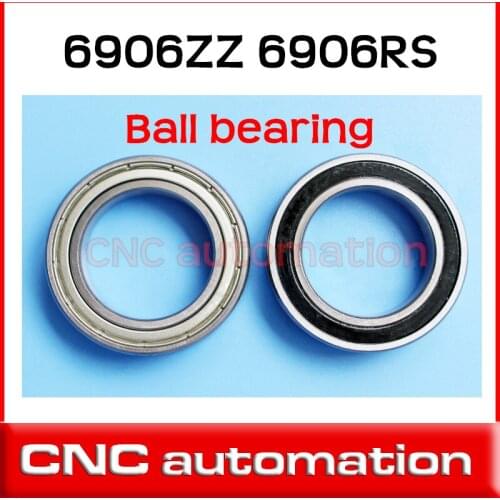 5pcs 6906 -2Z ZZ thin wall Ball Bearing 6906ZZ 30X47X9 mm radial 6906RS deep groove ball bearing