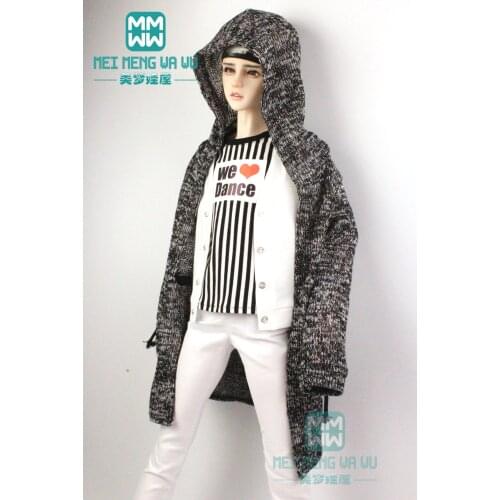 BJD accessories doll clothes for BJD uncle fashion Knit hoodie, sweatshirt