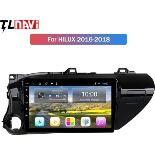 2G RAM 10.1 inch Android 10 for TOYOTA Hilux 2016-2018 Car DVD Radio PLAYER Multimedia Navigation GPS