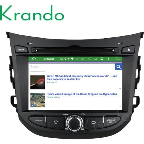 Krando Android 9.0 car radio gps dvd player for hyundai hb20 2012 2013 2014 2015 navigation system multimedia system WIFI 3G